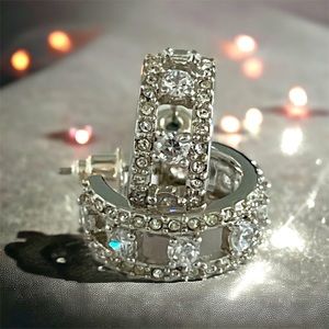 Vintage Half hoop earrings